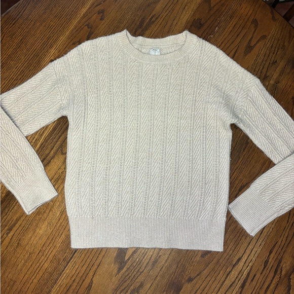 Joie Sweaters - Joie Cream Cable Knit Sweater